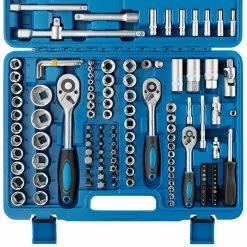 New 🥰 Tectake Boîte à Outils avec 171 Pièces (Douilles + Outils à Cliquet) 💯 -Sam Outillage STORE 4260473662419 3