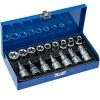 Best deal 🔥 Tectake Coffret à Outils 16 Douilles ½“ Torx Acier Chrome Vanadium 🛒