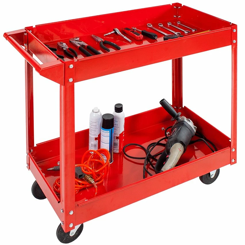 Buy ⭐ Tectake 2 servantes d'atelier 2 étages 🎁 2 Buy ⭐ Tectake 2 servantes d'atelier 2 étages 🎁 – Image 2