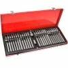 Coupon 👏 Tectake Coffret avec 54 Pièces, Douilles et Embouts Torx 👏