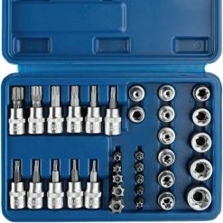 New 🔔 Tectake Coffret à Outils avec 34 Pièces en Acier Chrome Vanadium 🥰 -Sam Outillage STORE 4260505444136 3