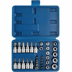 New 🔔 Tectake Coffret à Outils avec 34 Pièces en Acier Chrome Vanadium 🥰 -Sam Outillage STORE 4260505444136 6