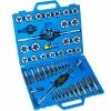 Hot Sale 🎁 Tectake Boite à Outils, Coffret avec 45 Pièces, Tarauds et Filières 🥰