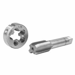 Cheapest ✨ Tectake Coffret avec 32 Pièces, Tarauds et Filières en Acier Carbone 🤩 -Sam Outillage STORE 4260505446147 4