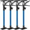 Promo 🔔 Tectake 4 Etai de Soutien Télescopique de Porte de 51 cm à 115 cm - bleu 🥰
