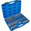 Flash Sale 🧨 Tectake Ensemble de clé à douille embouts torx mâle longues / courtes 32 pcs 🎉