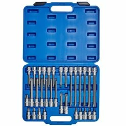 Flash Sale 🧨 Tectake Ensemble de clé à douille embouts torx mâle longues / courtes 32 pcs 🎉 6 Flash Sale 🧨 Tectake Ensemble de clé à douille embouts torx mâle longues / courtes 32 pcs 🎉 -Sam Outillage STORE 4260541020295 3