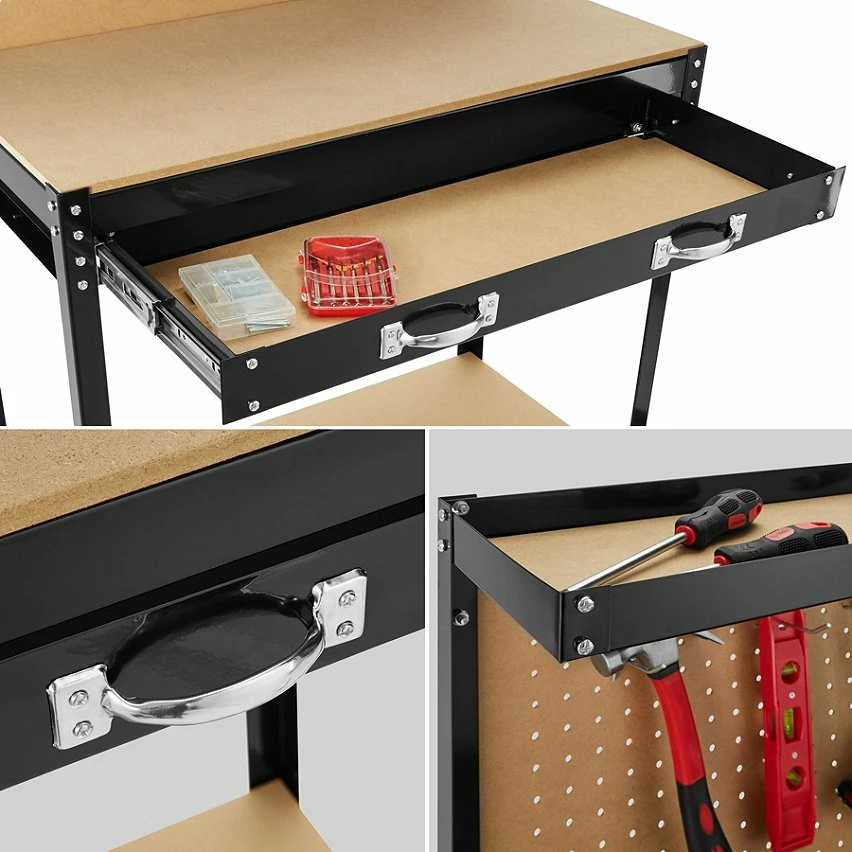 Flash Sale 🎁 Tectake Établi - 81 x 41 x 145 cm ✨ 4 Flash Sale 🎁 Tectake Établi - 81 x 41 x 145 cm ✨ – Image 4