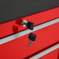 Budget 👍 Tectake Servante d'atelier 5 tiroirs - rouge 👏 9 Budget 👍 Tectake Servante d'atelier 5 tiroirs - rouge 👏 -Sam Outillage STORE 4260552084583 4