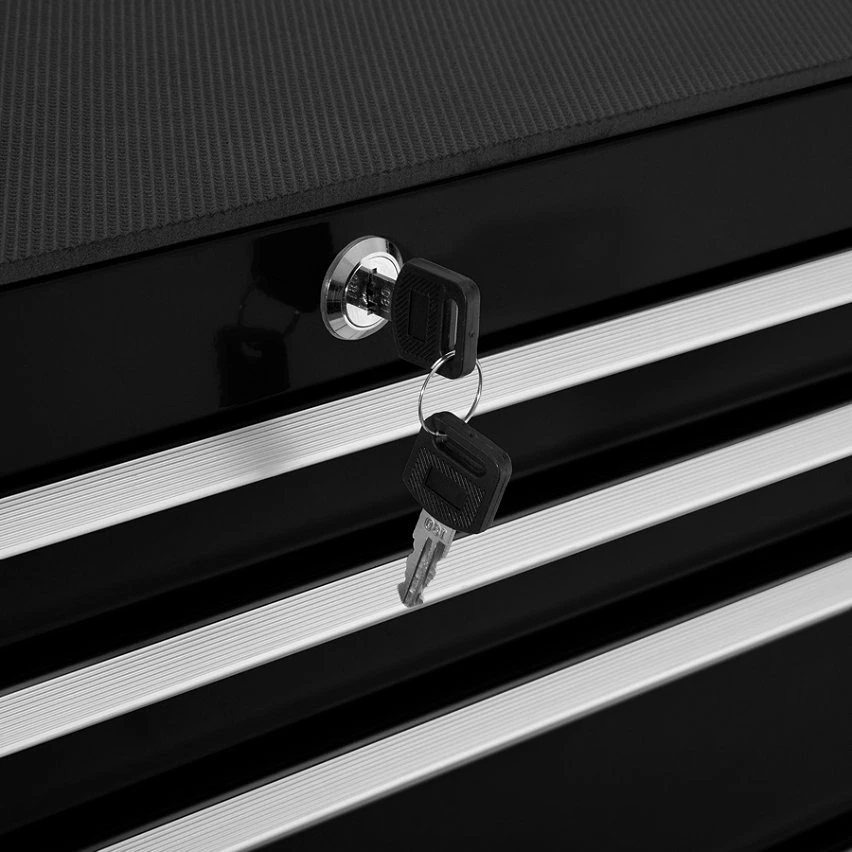 Coupon ✨ Tectake Servante d'atelier 7 tiroirs - noir 👏 4 Coupon ✨ Tectake Servante d'atelier 7 tiroirs - noir 👏 – Image 4