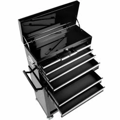 Buy ⌛ Tectake Servante d'atelier 8 tiroirs - noir 😀 -Sam Outillage STORE 4260552084651 5