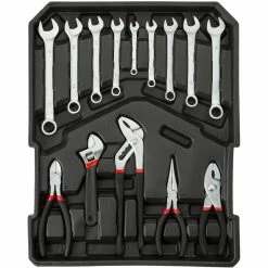 Budget 🧨 Tectake Caisse à outils 599 pièces 🌟 -Sam Outillage STORE 4260552088284 5