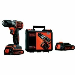 Best reviews of 🔔 Black & Decker Perceuse-visseuse sans fil 18V Autosense Black&Decker 2 Batteries Lithium 1,5 Ah Mallette ❤️