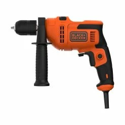 Outlet 🔥 Black & Decker Perceuse à percussion BEH200-QS BLACK et DECKER - sans batterie ni chargeur - 500W - 84402 😍 -Sam Outillage STORE 5035048704219 7