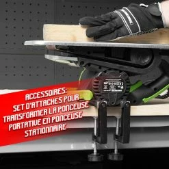 Coupon 💯 Ponceuse à bande 2en1 1010W - Constructor ✔️ -Sam Outillage STORE 5411074133238 4