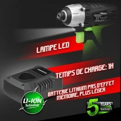 Best reviews of 😉 Constructor Visseuse à chocs sans fil 10.8V 1.3Ah Lithium 💯 -Sam Outillage STORE 5411074167592 3
