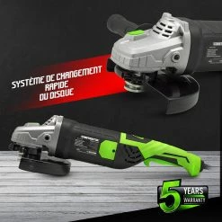 Deals 🧨 Meuleuse d'angle 2350W - 230mm - Démarrage progressif - Poignée arrière rotative - Constructor 🌟 -Sam Outillage STORE 5411074182649 3