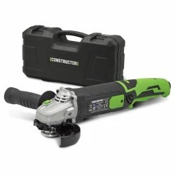 Best deal 🎁 Meuleuse d'angle 1200W -125MM - vitesse variable - Coffret de rangement - Constructor 😀