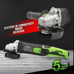 Best deal 🎁 Meuleuse d'angle 1200W -125MM - vitesse variable - Coffret de rangement - Constructor 😀 -Sam Outillage STORE 5411074183592 3