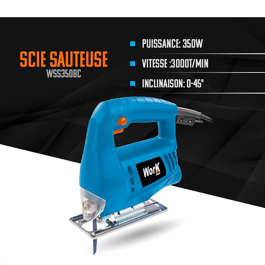 Best Sale 🔥 Work Men Scie sauteuse 350W - Workmen 🔔 2 Best Sale 🔥 Work Men Scie sauteuse 350W - Workmen 🔔 – Image 2