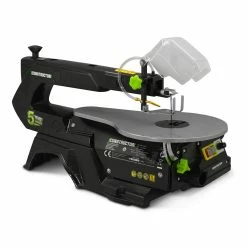 Coupon 😍 Scie à chantourner 120 W avec vitesse variable - Longueur de lame 127mm - Constructor 😀