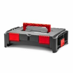 Best Sale ⌛ Boîte à outils empilable en plastique 46.4x33.5x14.2cm - Constructor 👍