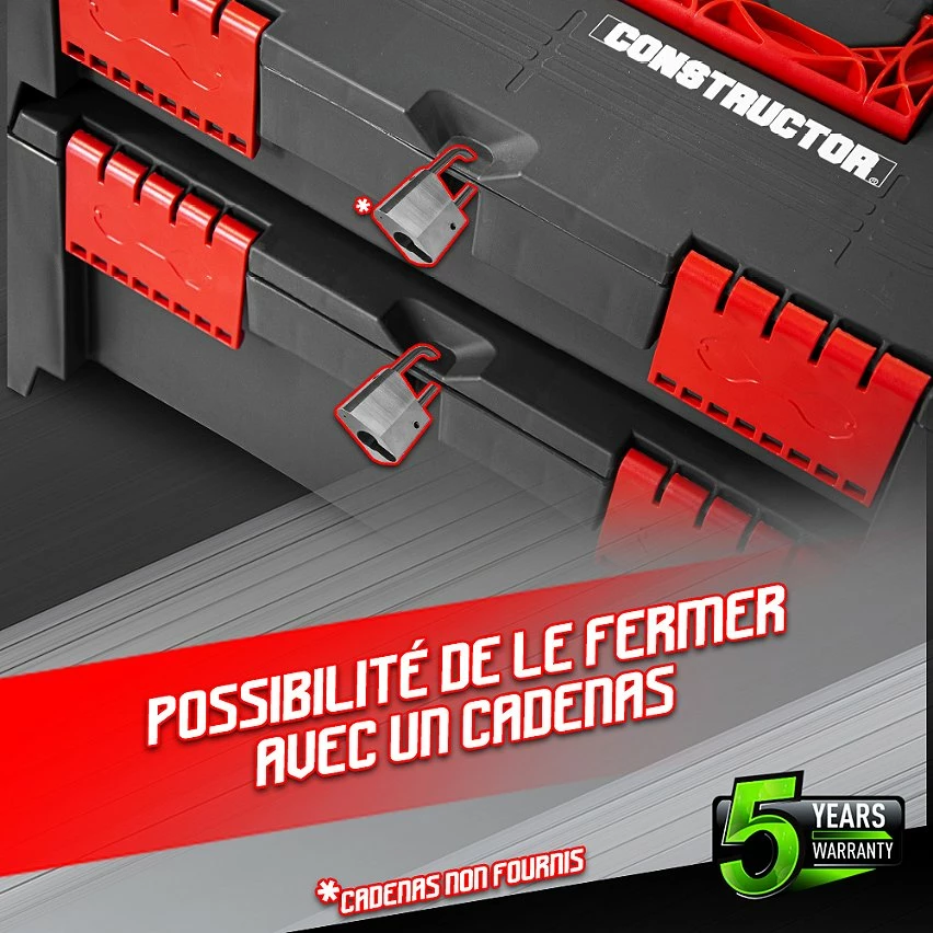 Deals 😉 Lot de 2 coffrets empilables BEPS1 - Constructor ✔️ 5 Deals 😉 Lot de 2 coffrets empilables BEPS1 - Constructor ✔️ – Image 5