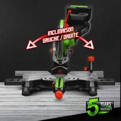 Top 10 👏 Scie onglets radiale 1800w-210mmavec laser et double inclinaison - Constructor 🔥 -Sam Outillage STORE 5411074209445 3