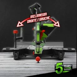 Outlet ⭐ Scie à onglets radiale 2100W - 305mm - Constructor 🌟 -Sam Outillage STORE 5411074210182 3