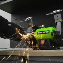 Best Sale 🛒 Touret à meuler 200W -150mm - Constructor 😀 -Sam Outillage STORE 5411074214562 4