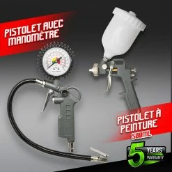 Flash Sale 🛒 Constructor Kit d'accessoires 5pcs pour compresseur - Construc ✔️ 7 Flash Sale 🛒 Constructor Kit d'accessoires 5pcs pour compresseur - Construc ✔️ -Sam Outillage STORE 5411074215330 3