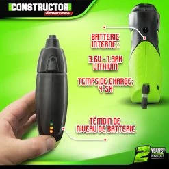 New 😉 Constructor promotional Tournevis rechargeable 3.6V lithium 1.3Ah ✔️ -Sam Outillage STORE 5411074215378 4