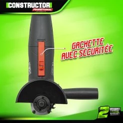 Promo 🔥 Constructor promotional Meuleuse d'angle 800W - 125mm 👏 -Sam Outillage STORE 5411074215453 4