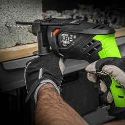 Promo 👏 Constructor promotional Perceuse percussion filaire 500W - mandrin à clé 👍 -Sam Outillage STORE 5411074215569 5