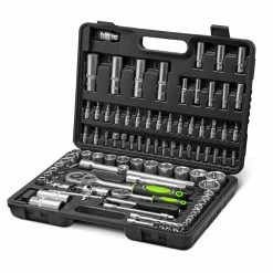 Top 10 🔥 Coffre à douilles 94 pcs Chrome Vanadium - Constructor 👏