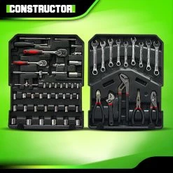 Cheapest 🔔 Trolley multi outils 820pcs avec poignée téléscopique - Constructor 👏 8 Cheapest 🔔 Trolley multi outils 820pcs avec poignée téléscopique - Constructor 👏 -Sam Outillage STORE 5411074220402 4