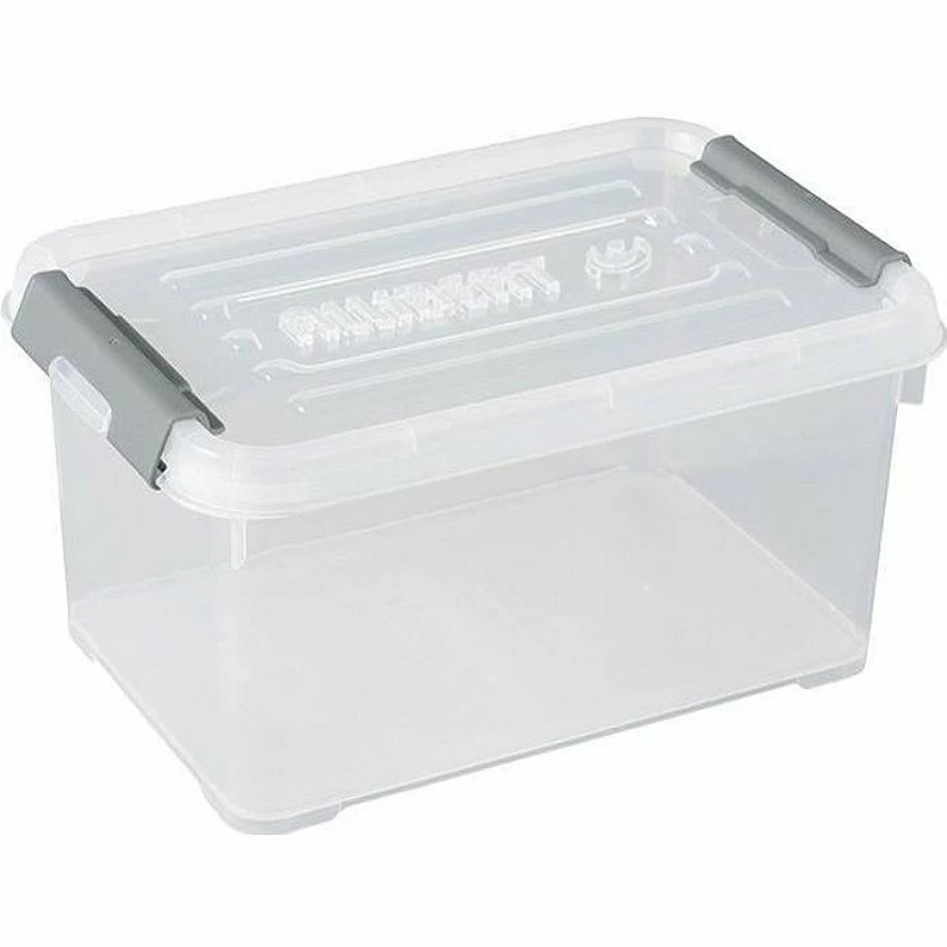 Cheapest 🔔 Allibert CURVER | HANDY PLUS 6L CLIPS GRIS, Rangement, Transparent, 29,4 x 19,4 x 15 cm 😉 1 Cheapest 🔔 Allibert CURVER | HANDY PLUS 6L CLIPS GRIS, Rangement, Transparent, 29,4 x 19,4 x 15 cm 😉