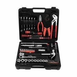 Budget ⭐ Malette à outils 100 pièces ITOOLS Boite à outils 100 pièces Acier carbone 😍