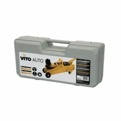 Cheapest ✔️ Vito Cric roulant 2 tonnes avec poignée de transport + Mallette Hauteur de levage : 13,5 à 33,5 cm 🌟 -Sam Outillage STORE 5604612021078 4
