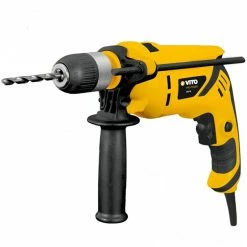 Best reviews of 😍 Perceuse à percussion 850W VITO mandrin 13mm auto serrant -poignée SOFT GRIP variateur de vitesse 🎁