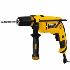 Cheapest 🎉 Perceuse à percussion 600W mandrin 13mm Autoserrant 3100 Tours min Poignée SOFT GRIP Sélecteur de vitesse VITO ✔️