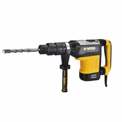 Outlet 👍 Marteau perforateur Piqueur 1500 W VITO SDS-max 15 Joules 2760 cps/minute Système anti vibrations Rotation 360° 🎉