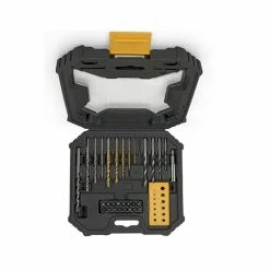 Flash Sale 😀 Forets et embouts Mallette 32 pièces VITOPOWER Pierre Bois Acier et Accessoires Mallette 🧨