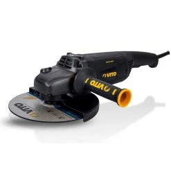 Best deal 😀 Meuleuse d'angle 230mm VITO 2600W Professionnelle Poignée latérale 🛒