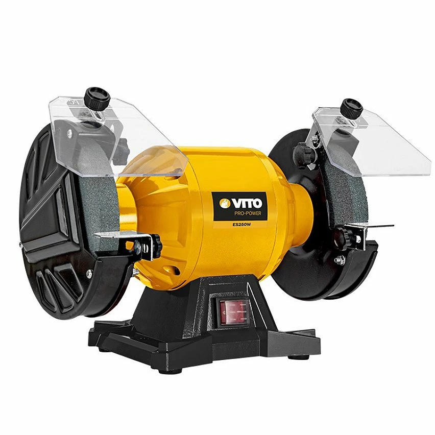 Buy 👏 Touret à meuler double 250 W VITO PRO-POWER 150 mm 230 V 2950 trs/min 💯 1 Buy 👏 Touret à meuler double 250 W VITO PRO-POWER 150 mm 230 V 2950 trs/min 💯