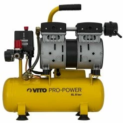 Wholesale 😍 Compresseur d'air Silencieux 6L 8 bar 0.7 CV 500W VITO 🔥