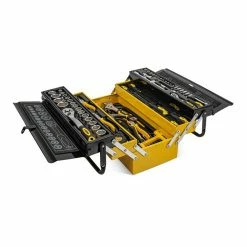 Coupon 😍 Caisse à outils 89 pièces VITO CHROME VANADIUM Outils robustes Haute qualité ✔️