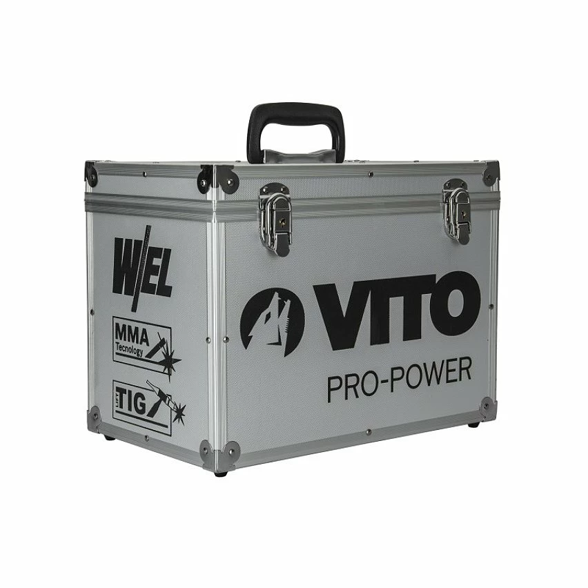 Discount ⌛ Poste a souder Professionnel inverter MMA TIG 200 Soude Ø 1.6 à 4 mm Malette luxe VITO 😉 2 Discount ⌛ Poste a souder Professionnel inverter MMA TIG 200 Soude Ø 1.6 à 4 mm Malette luxe VITO 😉 – Image 2