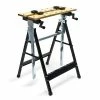 Buy ⌛ Sans marque Établi De Travail 62,5x60,5x84,5-115,5cm Table Pliante Porte-outils 🎉