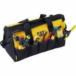 Top 10 ⌛ Sac a outils Caterpillar 28L Base PVC Tissu Polyester 600D 10 poches extérieures 10 poches intérieures Léger 🔔 -Sam Outillage STORE 5711013109639 3